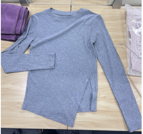 Long and Short Sleeves Knitted T-Shirts